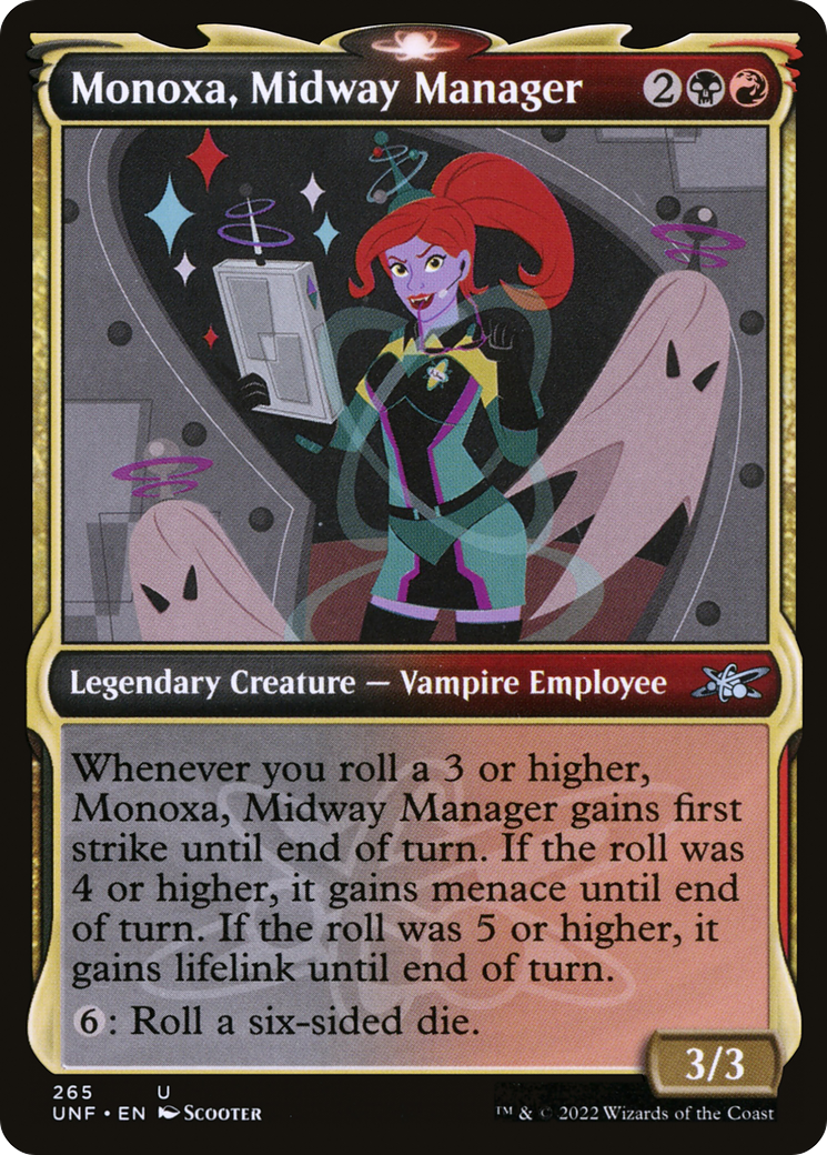 {C} Monoxa, Midway Manager (Showcase) [Unfinity][UNF 265]