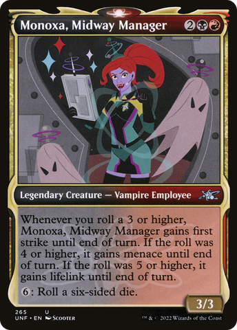 {C} Monoxa, Midway Manager (Showcase) [Unfinity][UNF 265]