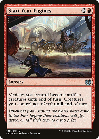 {C} Start Your Engines [Kaladesh][KLD 135]