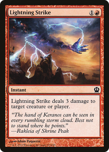 {C} Lightning Strike [Theros][THS 127]