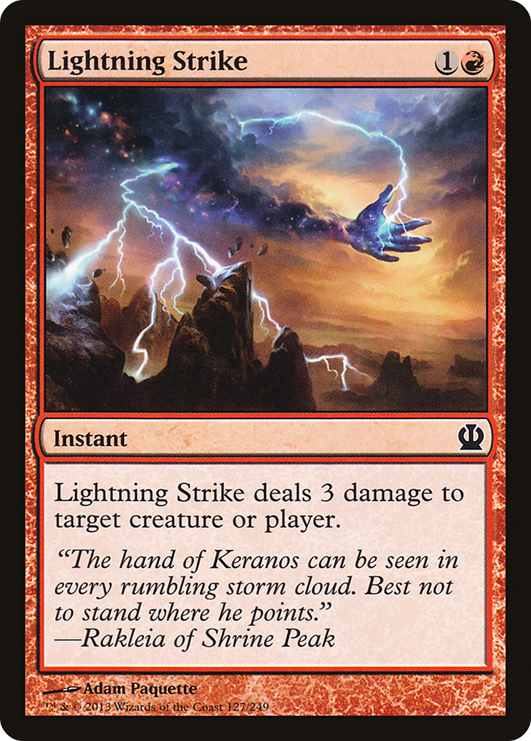 {C} Lightning Strike [Theros][THS 127]