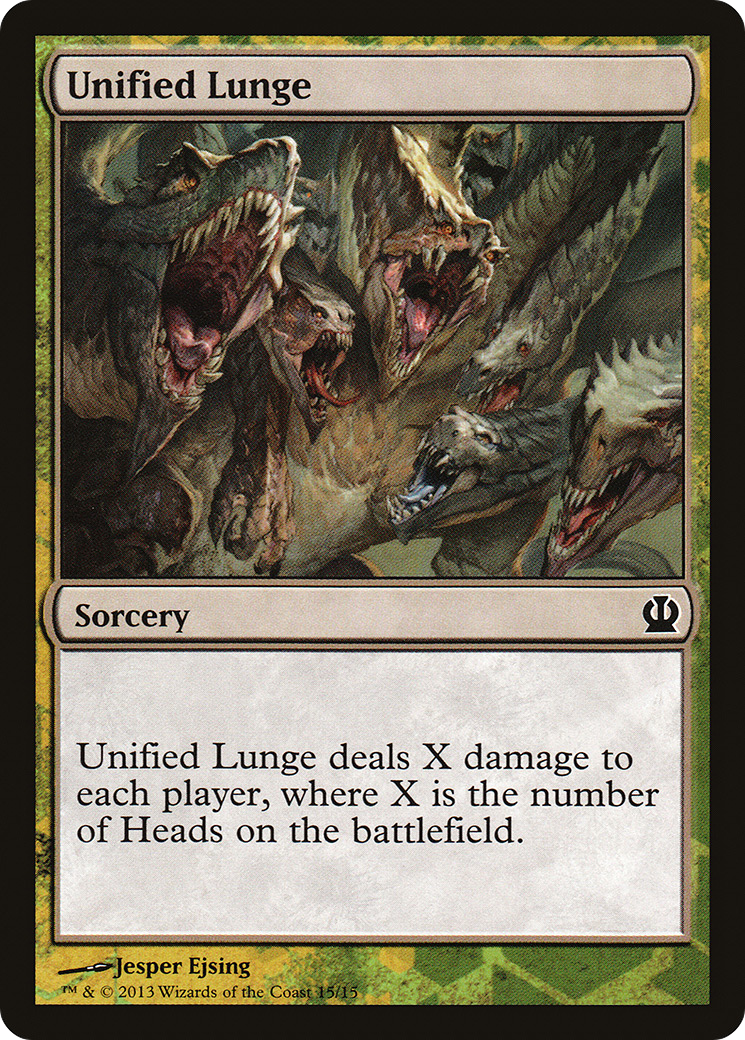 {C} Unified Lunge [Theros Face the Hydra][PA TFTH 015]