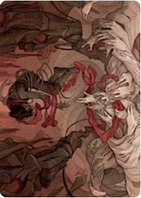 {A} Thwart the Grave Art Card [Zendikar Rising Art Series][AZNR 064]