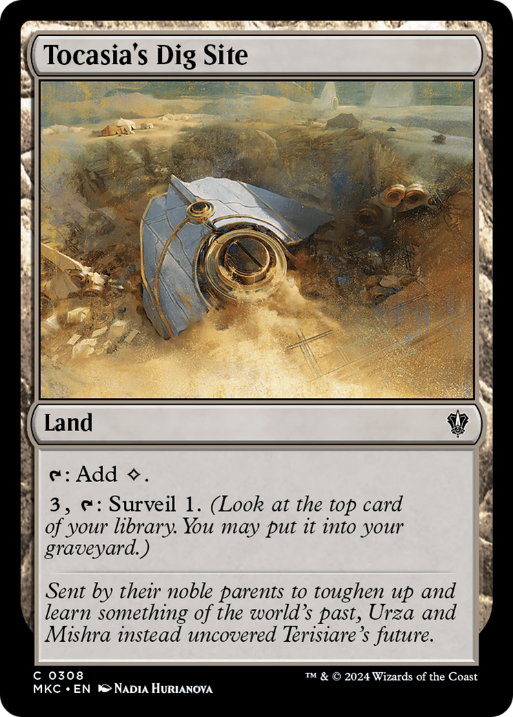 {C} Tocasia's Dig Site [Murders at Karlov Manor Commander][MKC 308]