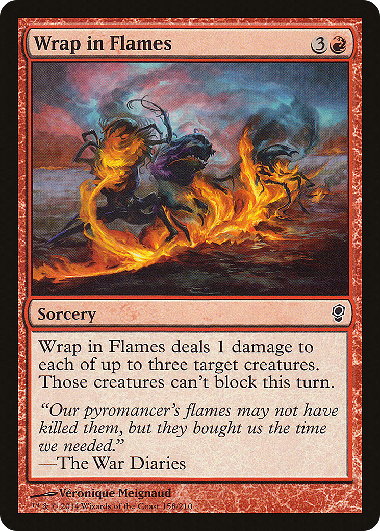 {C} Wrap in Flames [Conspiracy][CNS 158]