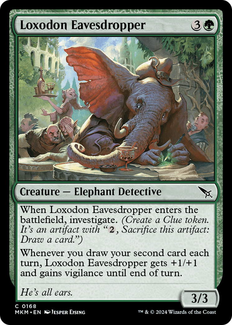 {@C} Loxodon Eavesdropper [Murders at Karlov Manor][MKM 168]