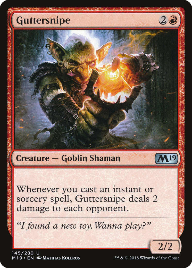 {C} Guttersnipe [Core Set 2019][M19 145]