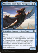 {C} Malcolm, Keen-Eyed Navigator [Commander Legends][CMR 079]