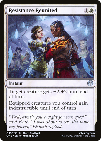 {C} Resistance Reunited [Phyrexia: All Will Be One][ONE 031]