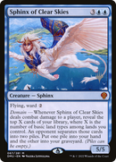 {R} Sphinx of Clear Skies (Promo Pack) [Dominaria United Promos][PP DMU 067]
