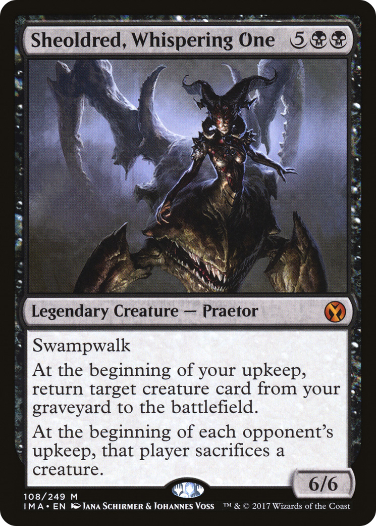 {R} Sheoldred, Whispering One [Iconic Masters][IMA 108] - Misty Mountain Games