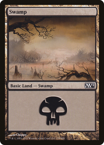 {B}[M12 239] Swamp (239) [Magic 2012]