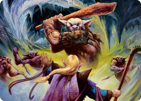 {A} Den of the Bugbear (Dungeon Module) Art Card [Dungeons & Dragons: Adventures in the Forgotten Realms Art Series][AAFR 034]
