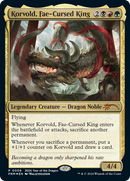 {R} Korvold, Fae-Cursed King (Year of the Dragon 2024) [Standard Showdown Promos][PL24 006]
