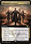 {R} Silverquill Command (Extended Art) [Strixhaven: School of Mages][STX 352]