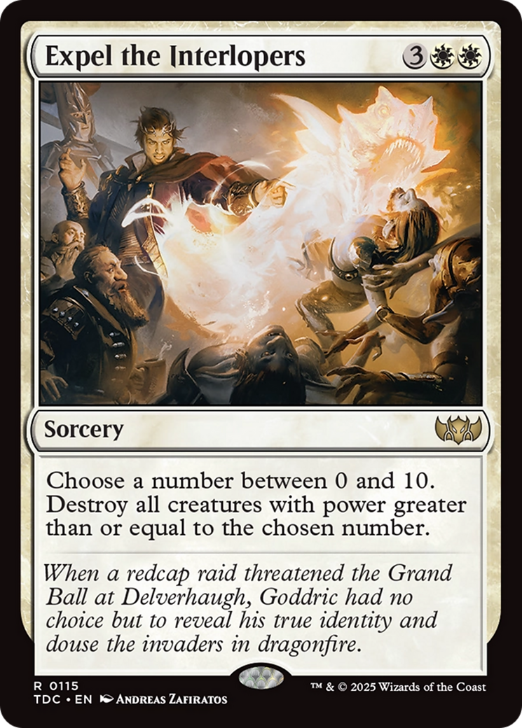{R} Expel the Interlopers [Tarkir: Dragonstorm Commander][TDC 115]