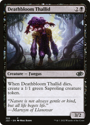 {C} Deathbloom Thallid [Jumpstart 2022][J22 395]