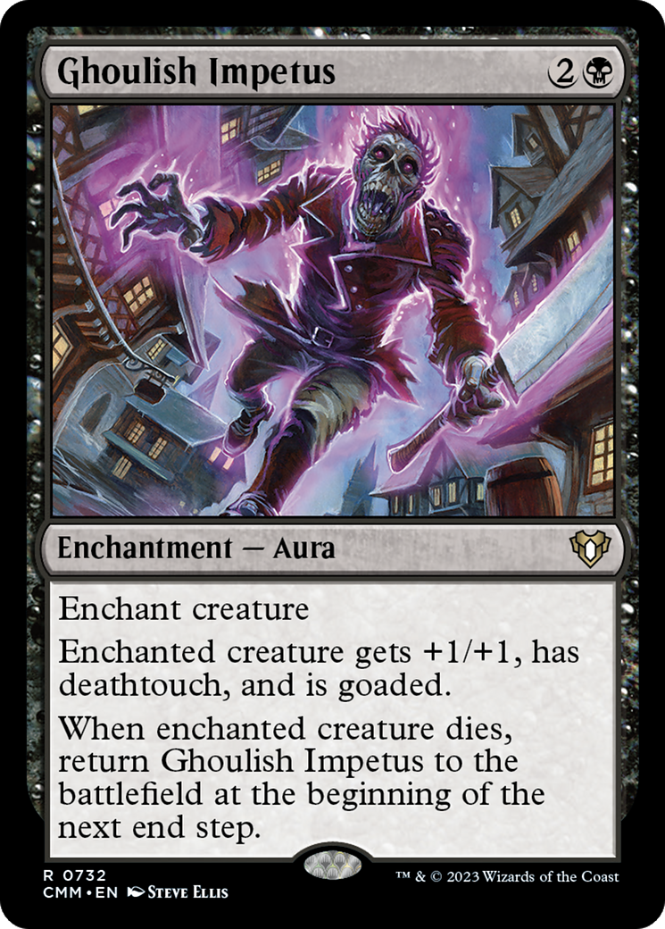 {R} Ghoulish Impetus [Commander Masters][CMM 732]