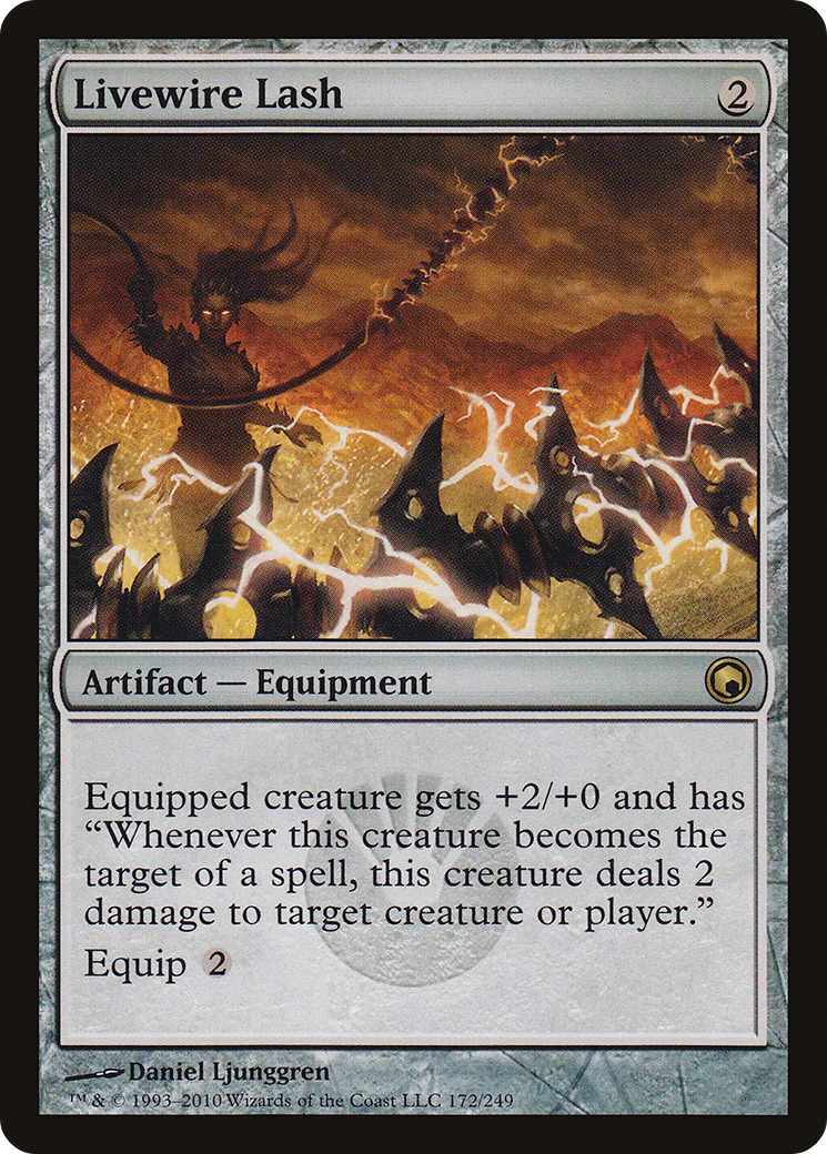 {R} Livewire Lash [Scars of Mirrodin][SOM 172]