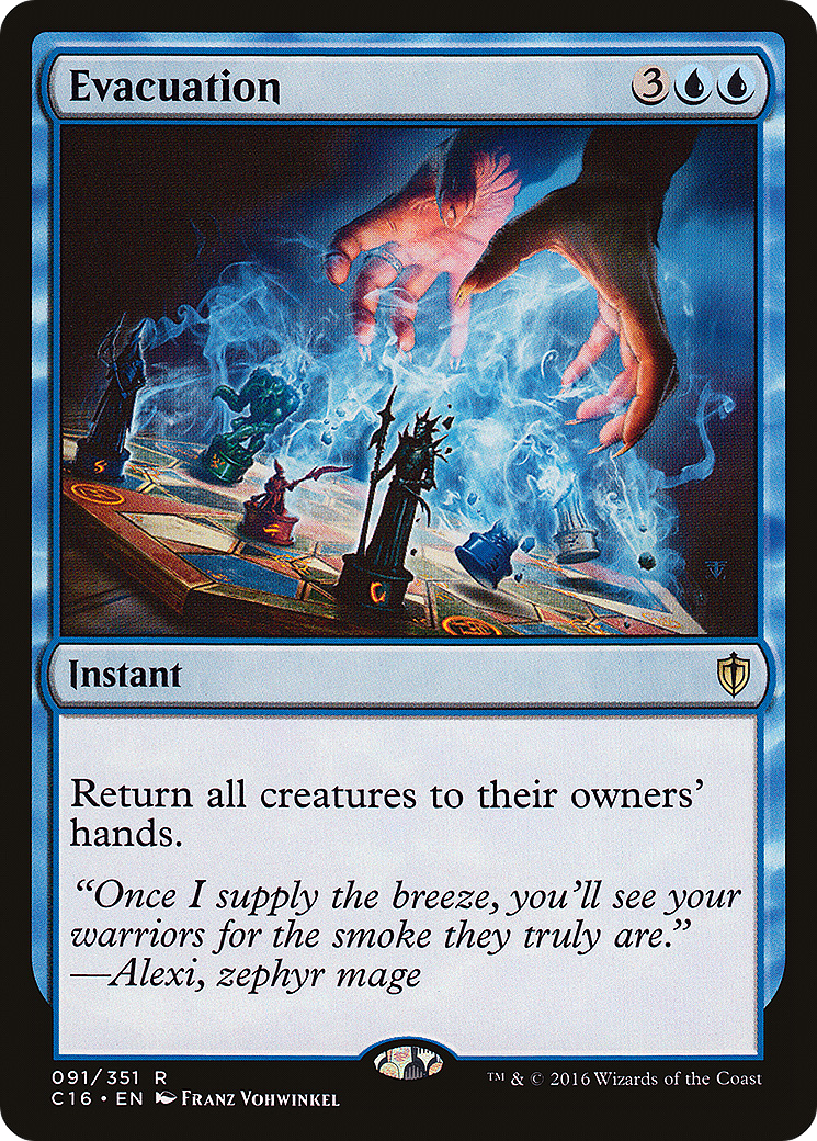 {R} Evacuation [Commander 2016][C16 091]