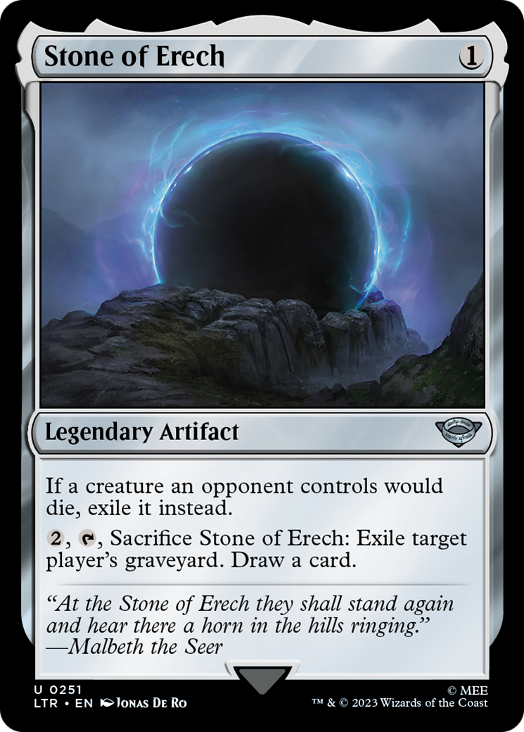 {C} Stone of Erech [The Lord of the Rings: Tales of Middle-Earth][LTR 251]