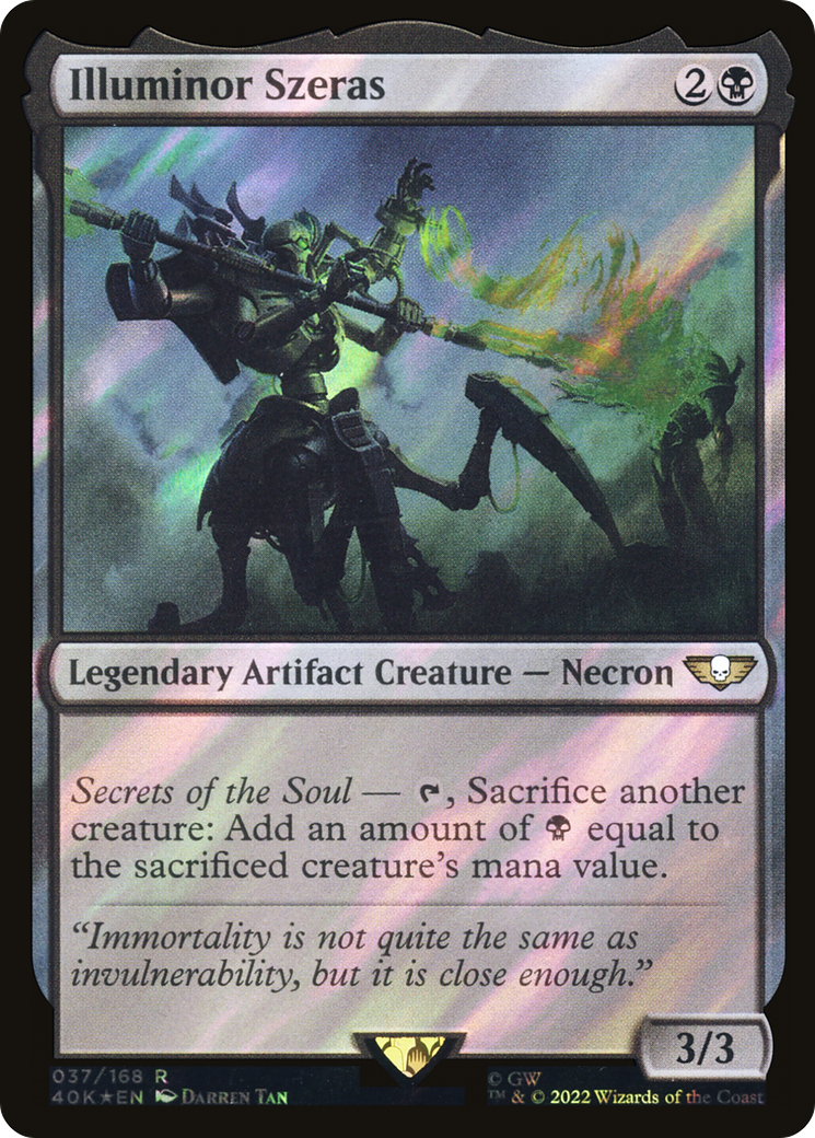 {R} Illuminor Szeras (Surge Foil) [Universes Beyond: Warhammer 40,000][SF 40K 037]