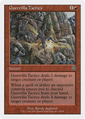 {C} Guerrilla Tactics (Falling) [Deckmasters][DKM 13B]