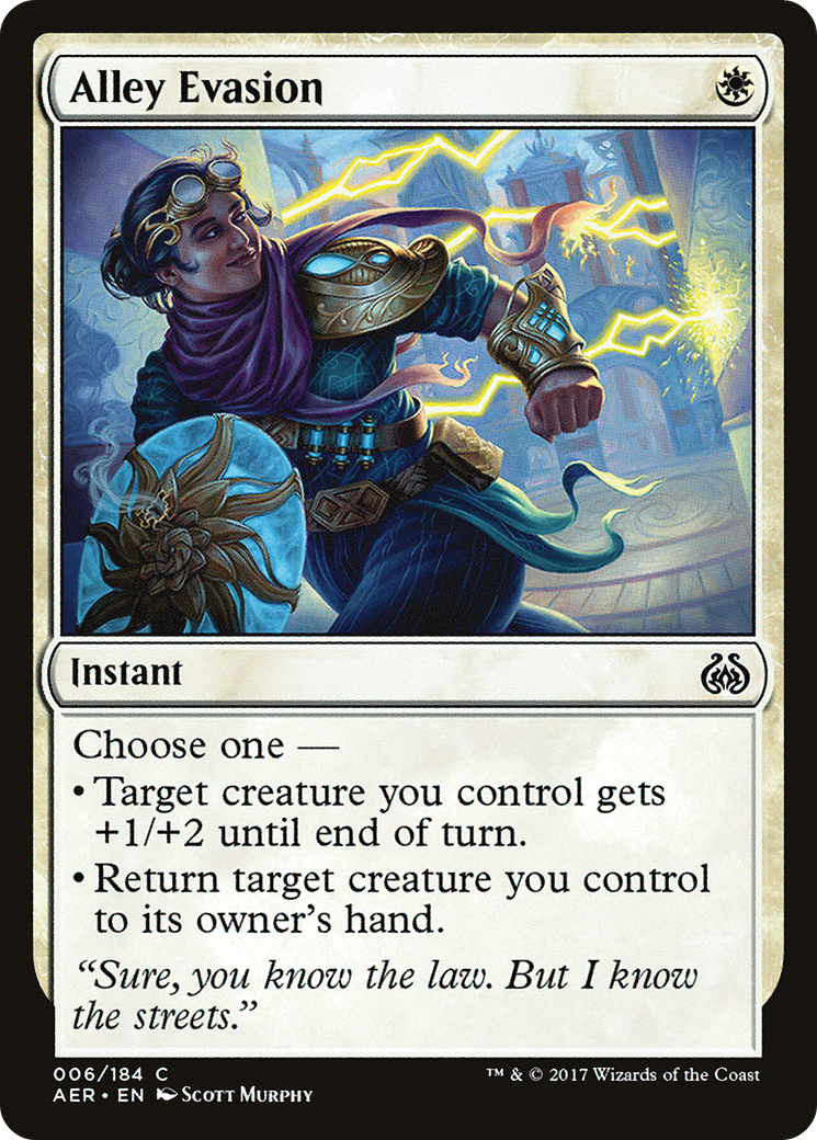 {C} Alley Evasion [Aether Revolt][AER 006]
