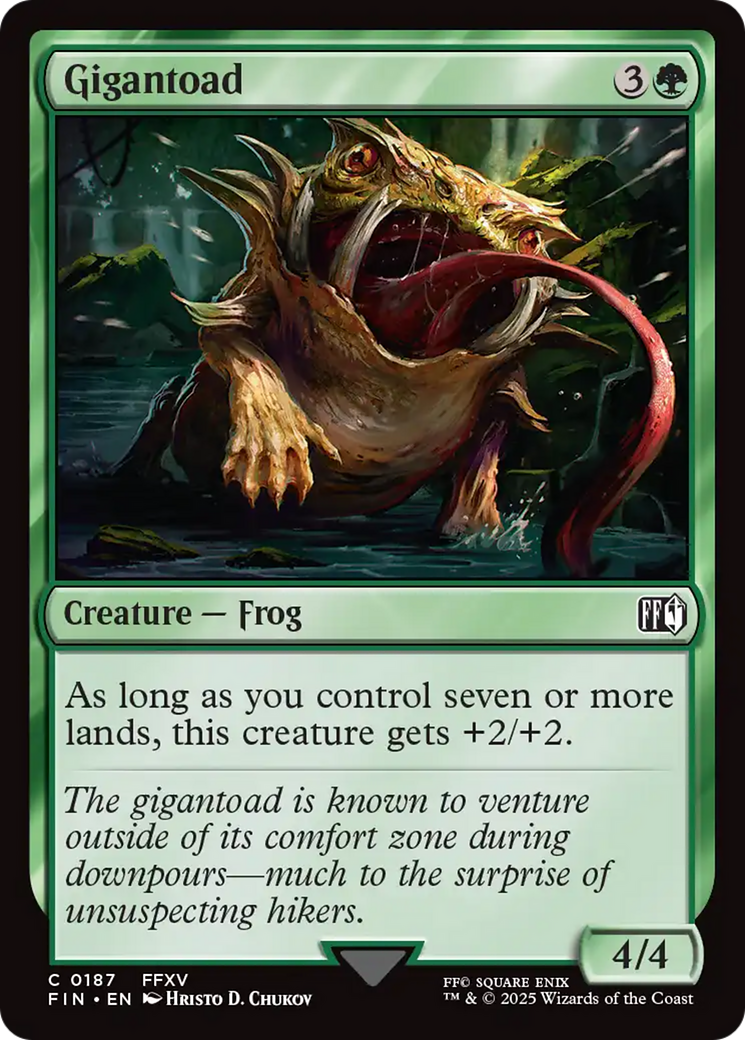 {@C} Gigantoad [FINAL FANTASY][FIN 187]