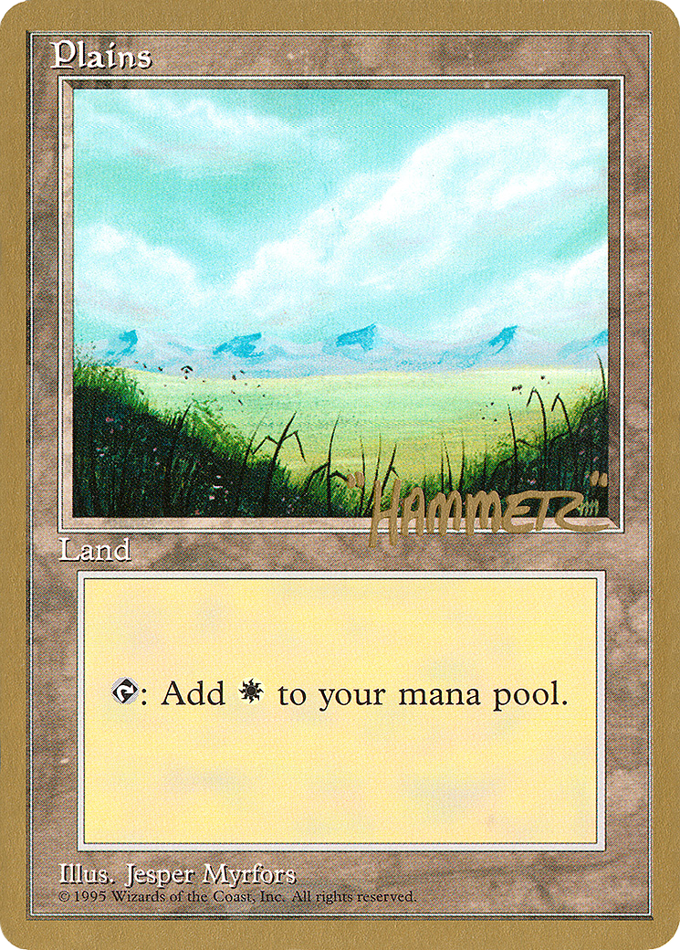 {B}[GB PTC SHR364] Plains (shr364) (Shawn "Hammer" Regnier) [Pro Tour Collector Set]