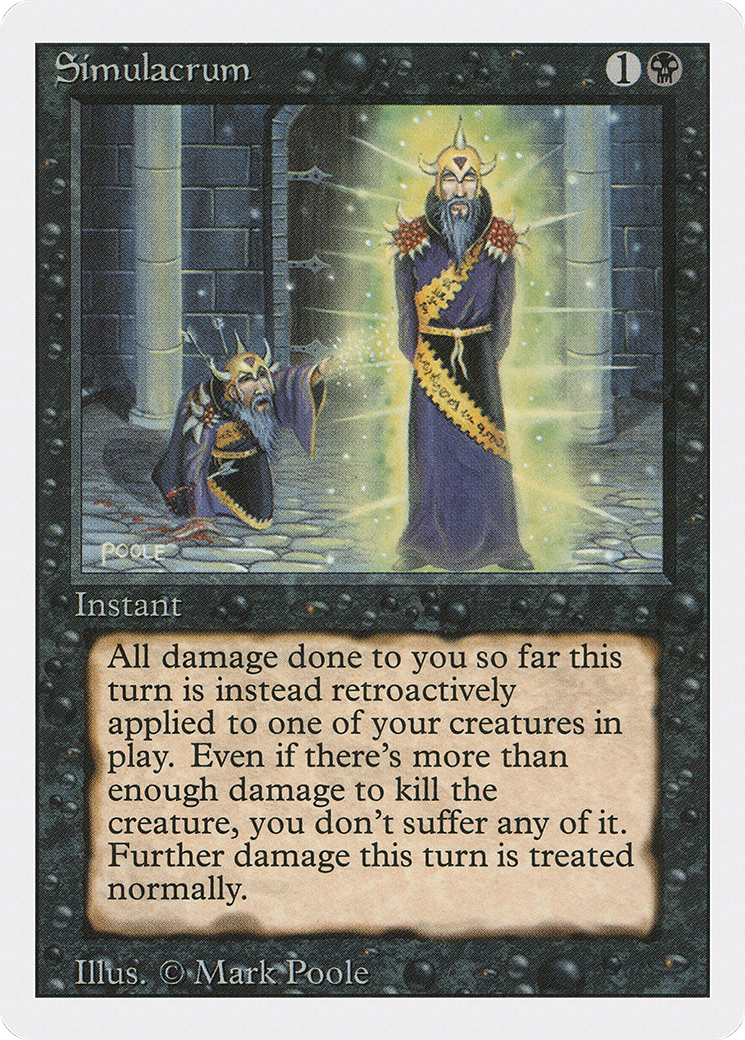 {C} Simulacrum [Revised Edition][3ED 130]