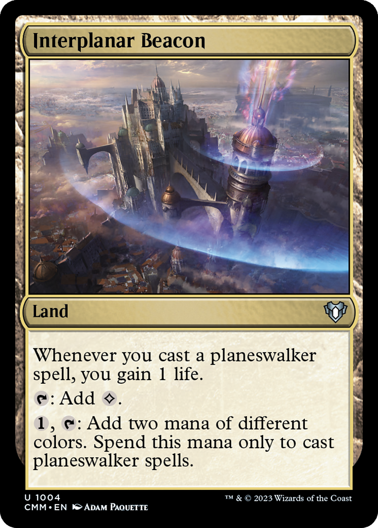 {C} Interplanar Beacon [Commander Masters][CMM 1004]