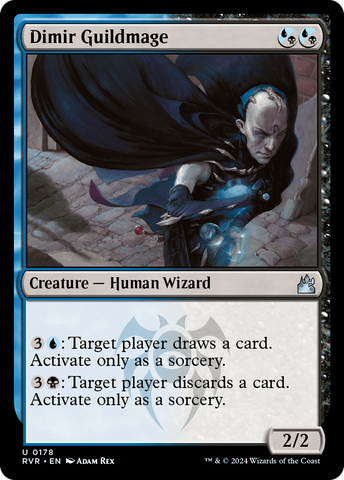 {C} Dimir Guildmage [Ravnica Remastered][RVR 178]