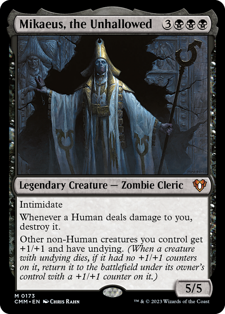 {R} Mikaeus, the Unhallowed [Commander Masters][CMM 173]