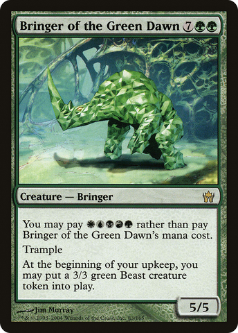 {R} Bringer of the Green Dawn [Fifth Dawn][5DN 083]