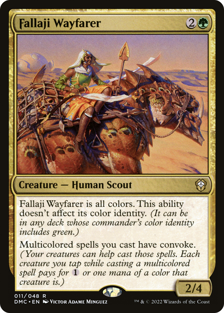 {R} Fallaji Wayfarer [Dominaria United Commander][DMC 011]