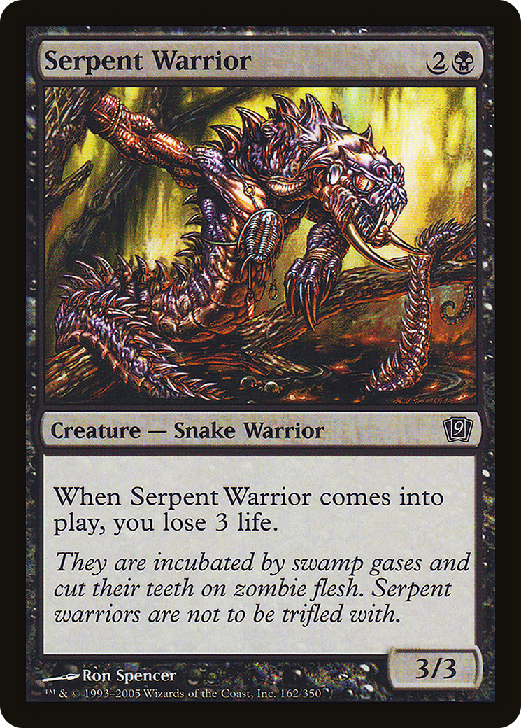 {C} Serpent Warrior [Ninth Edition][9ED 162]