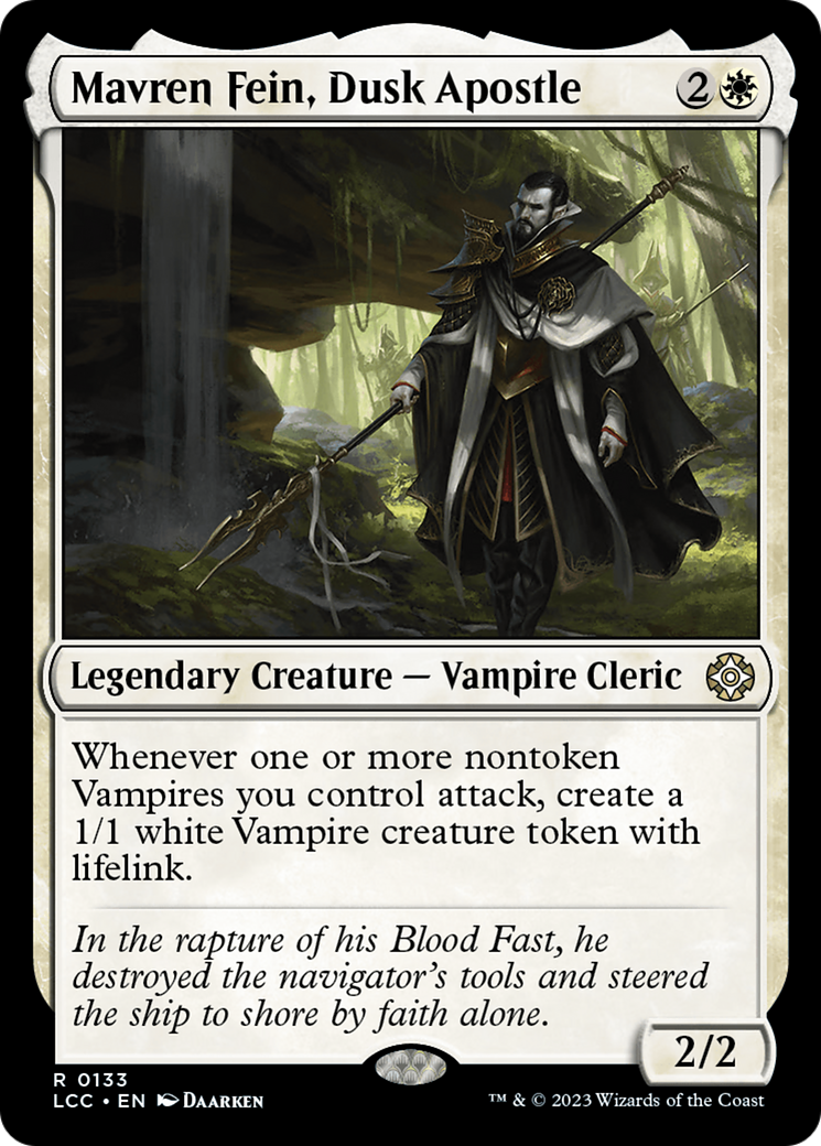 {R} Mavren Fein, Dusk Apostle [The Lost Caverns of Ixalan Commander][LCC 133]