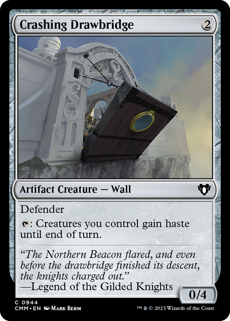 {C} Crashing Drawbridge [Commander Masters][CMM 944]