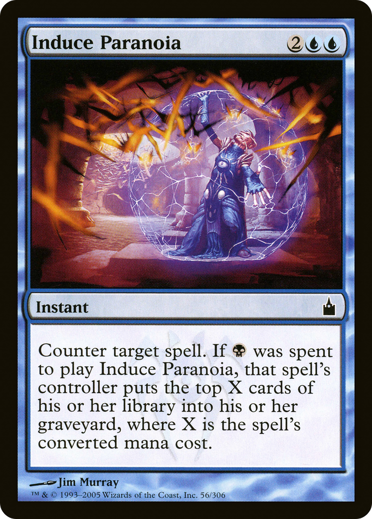 {C} Induce Paranoia [Ravnica: City of Guilds][RAV 056]