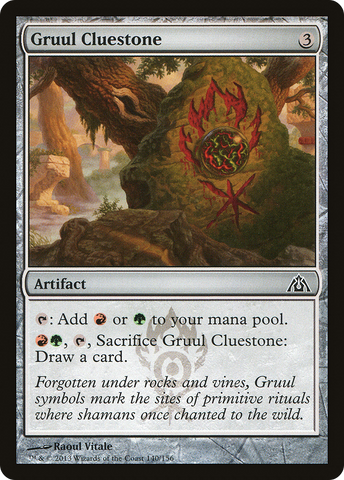 {C} Gruul Cluestone [Dragon's Maze][DGM 140]