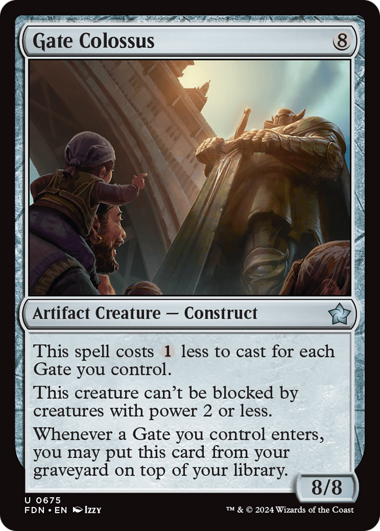 {@C} Gate Colossus [Foundations][FDN 675]