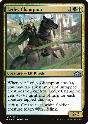 {C} Ledev Champion [Guilds of Ravnica][GRN 186]