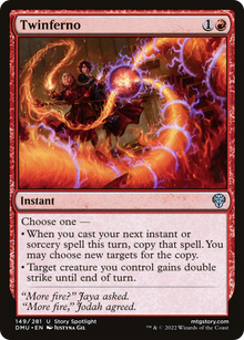 {C} Twinferno [Dominaria United][DMU 149]