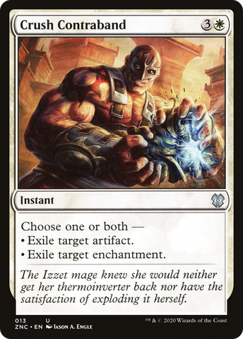 {C} Crush Contraband [Zendikar Rising Commander][ZNC 013]