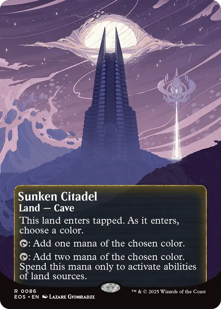 {R} Sunken Citadel (0086) (Poster) [Edge of Eternities: Stellar Sights][EOS 086]