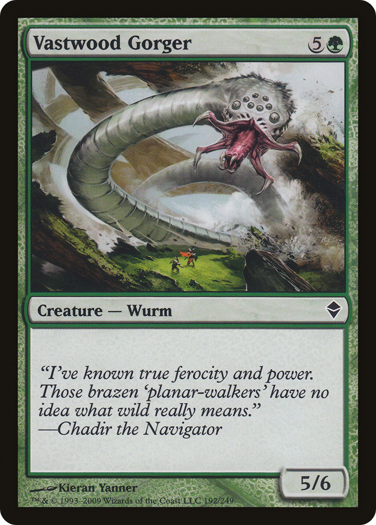 {C} Vastwood Gorger [Zendikar][ZEN 192]