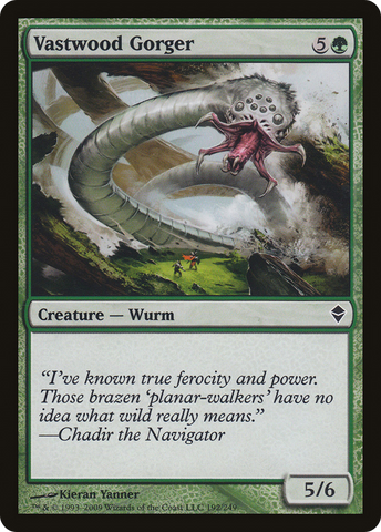 {C} Vastwood Gorger [Zendikar][ZEN 192]
