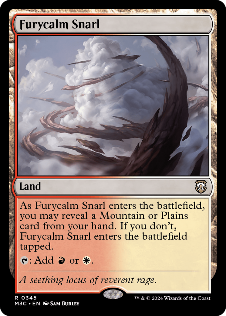 {R} Furycalm Snarl [Modern Horizons 3 Commander][M3C 345]