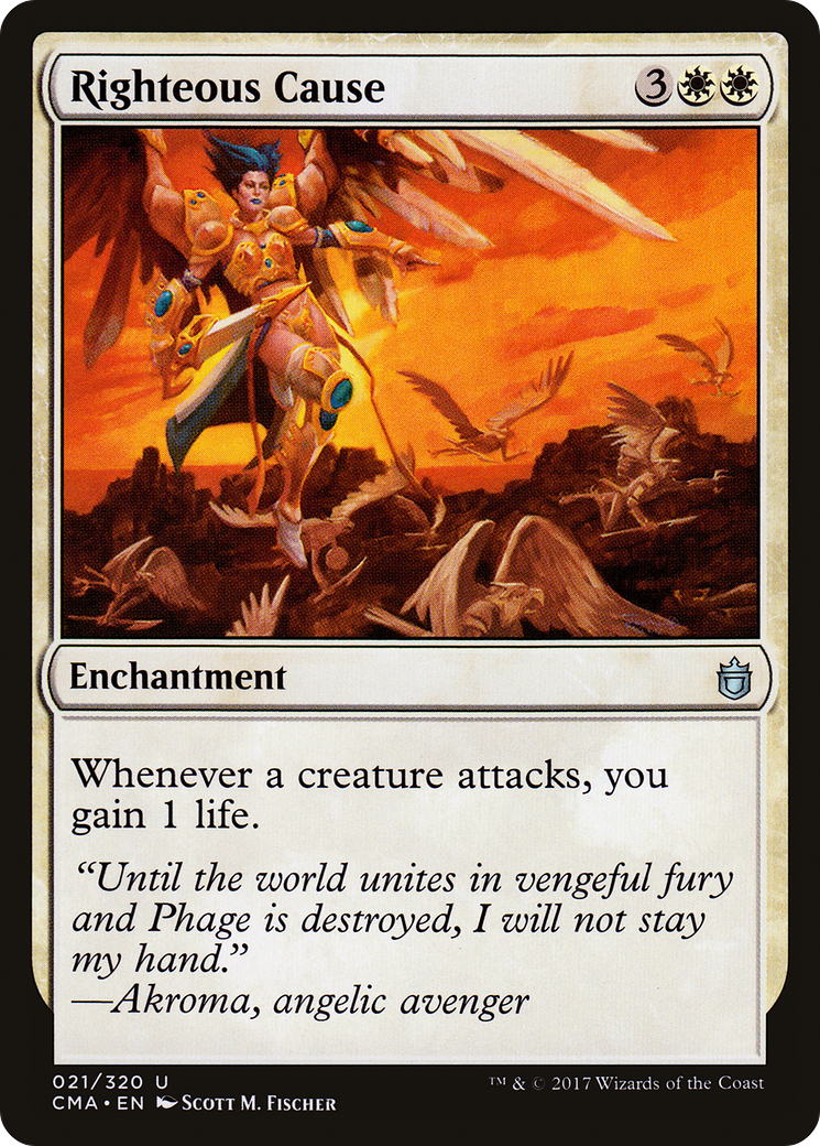 {C} Righteous Cause [Commander Anthology][CMA 021]
